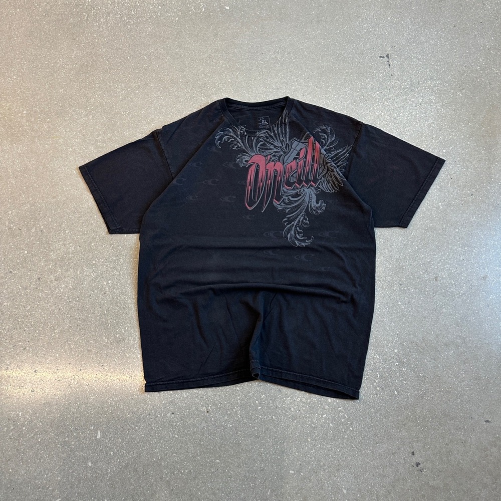 Y2K Grunge O'Neill Graphic Black Shirt